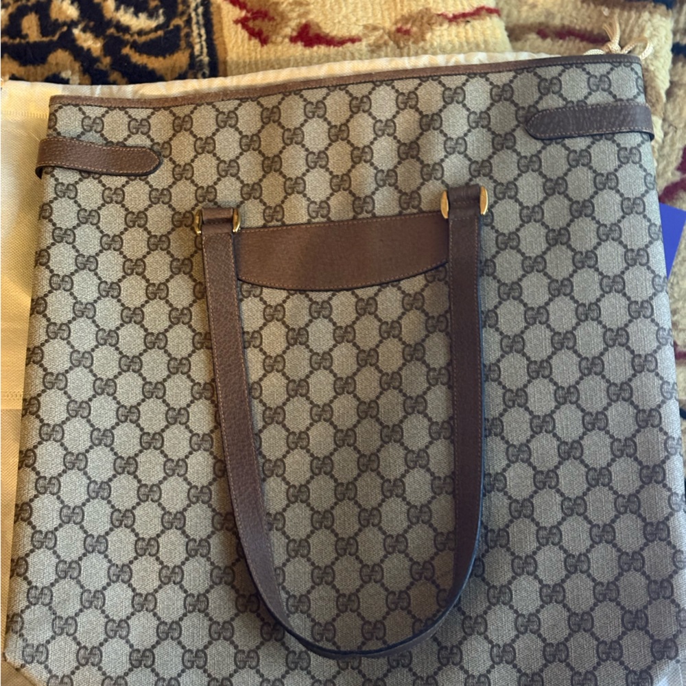 Gucci GG supreme large canvas bag - Picture 5 of 14